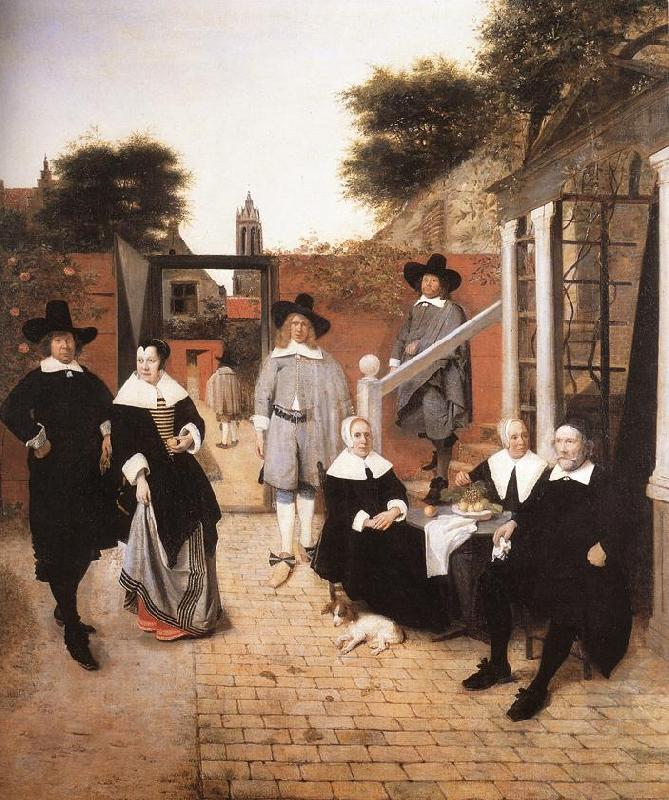 HOOCH, Pieter de Dutch Family s Sweden oil painting art